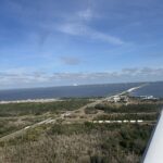 View towards Cape Canaveral